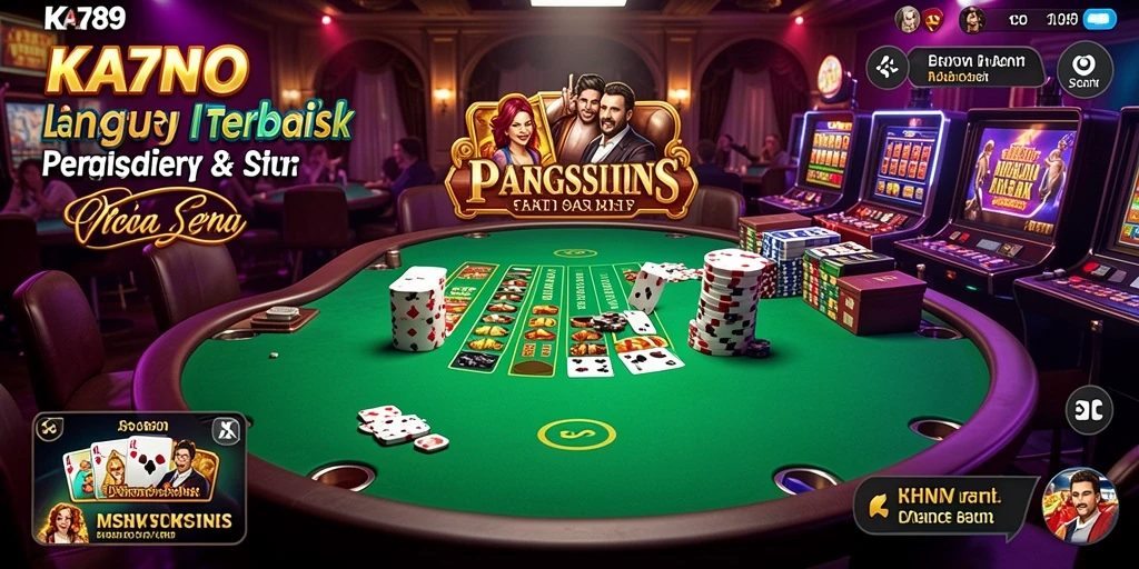 Tampilan menarik dari gameplay Live Casino di KA789 dengan dealer profesional.