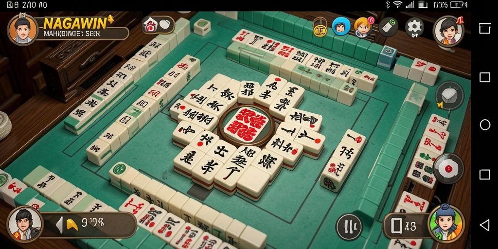 Tampilan gameplay NAGAWIN yang seru dan menarik.