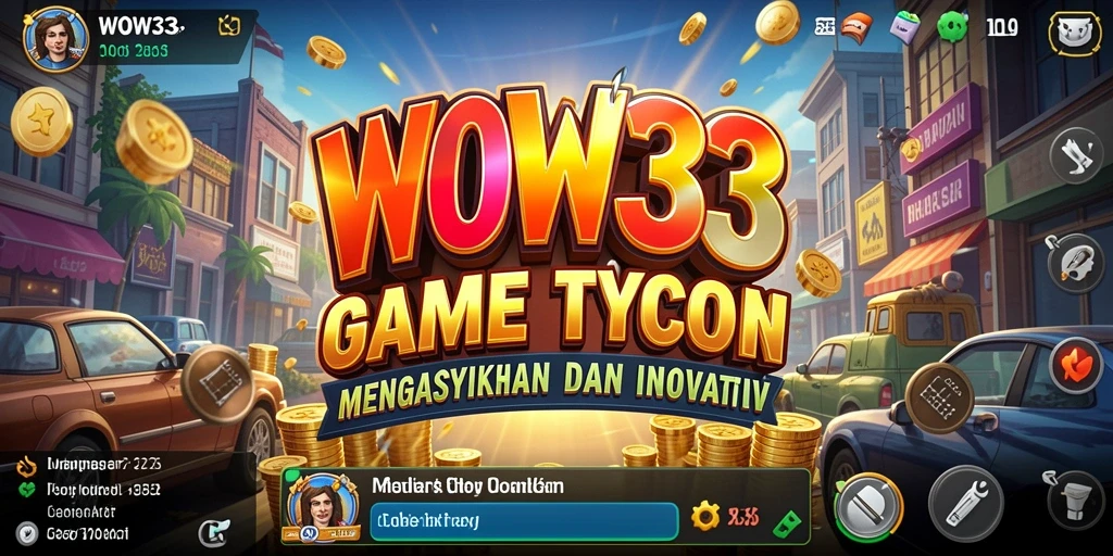 Tampilan screenshot menunjukkan dinamika dan strategi dalam gameplay Tycoon.